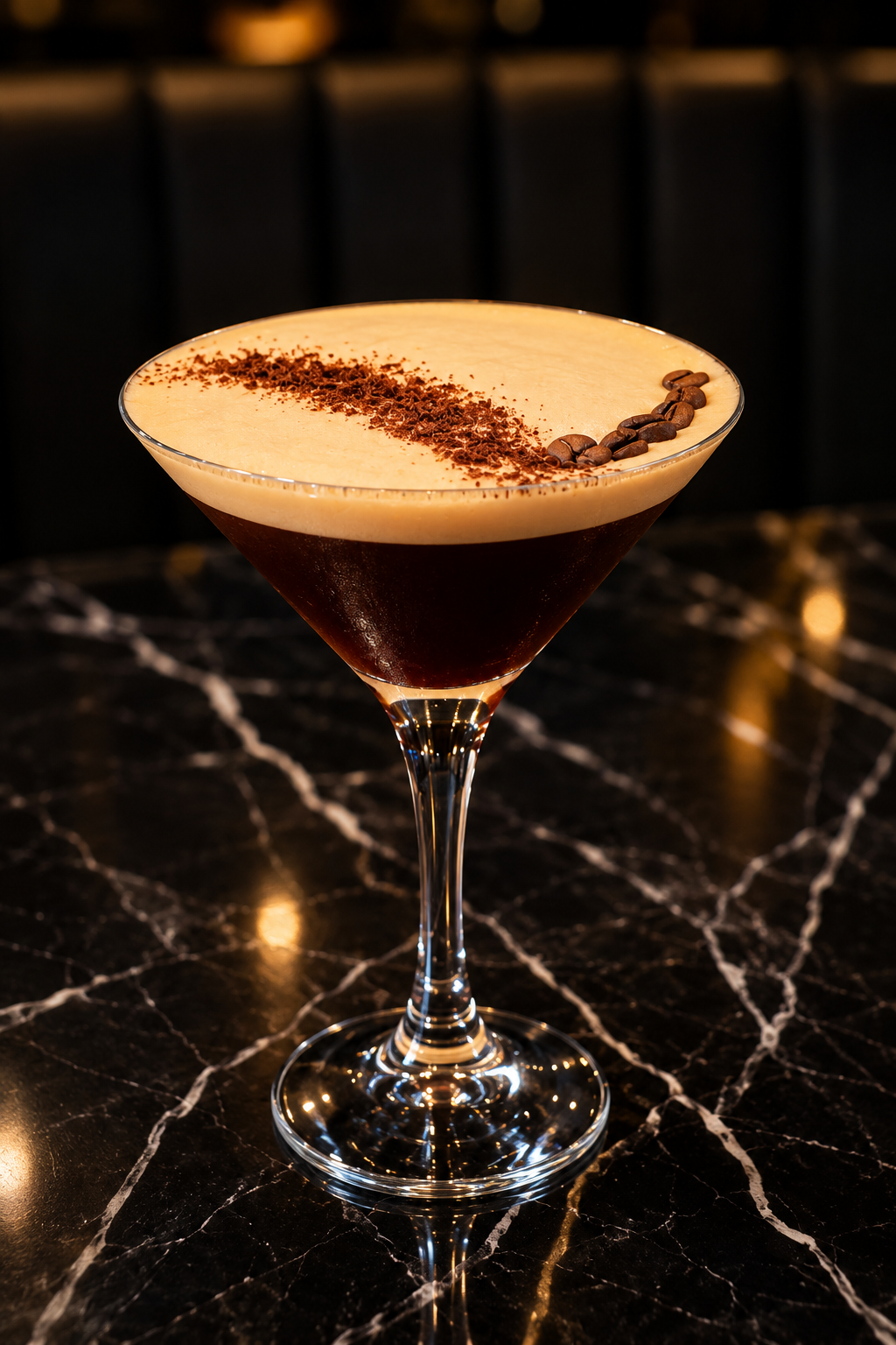 Espresso martini at the Nova bar